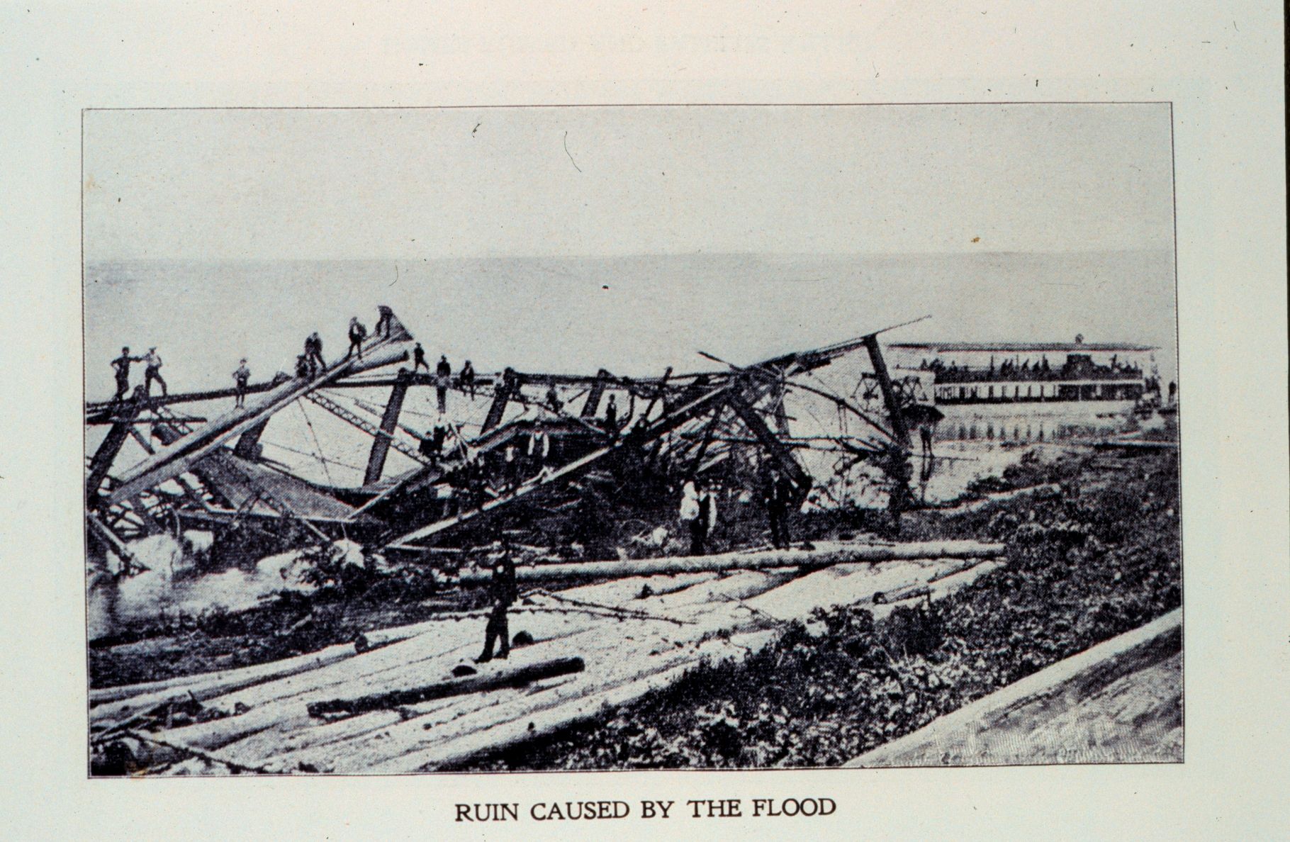 Галвестон после урагана 1900 года