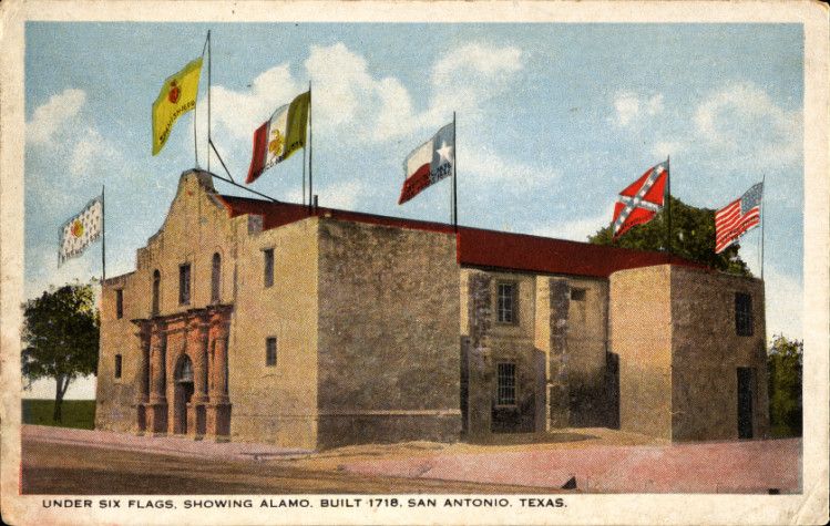 Under six flags, Alamo, San-Antonio, Texas