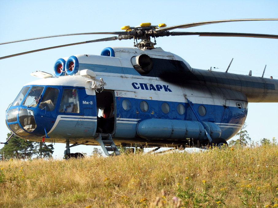 Валаам. Вертолёт. 2006