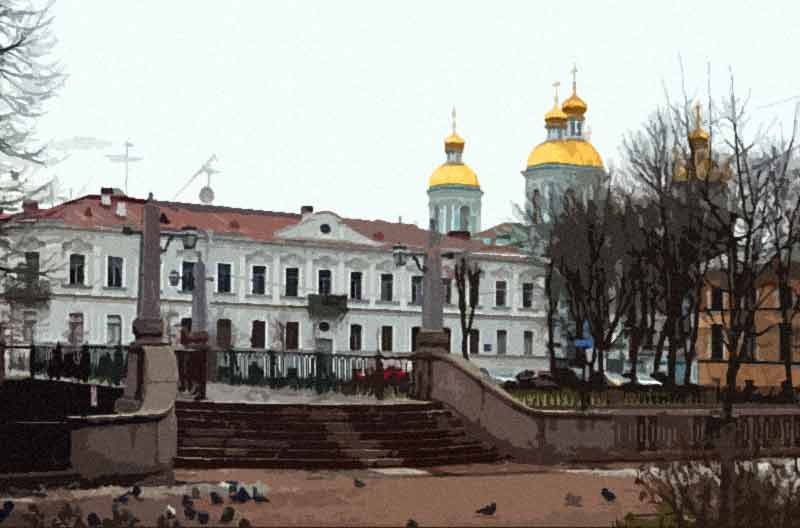 Канал Грибоедова, Морской собор, Санкт-Петербург