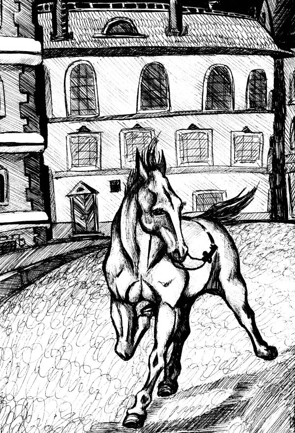 Картинка с лошадью